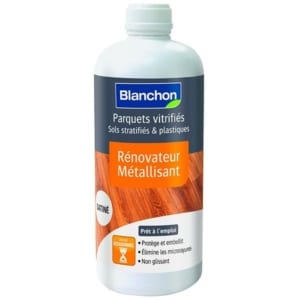 Rénovateur métallisant satiné pour parquet vitrifié - 1L