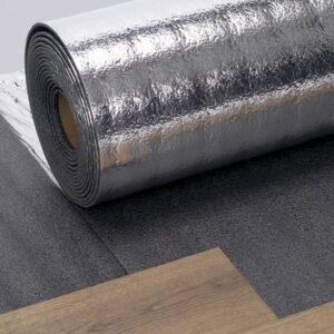 Sous-couche technique Isolsound alu 2mm polyane intégré - rouleau de 15m²